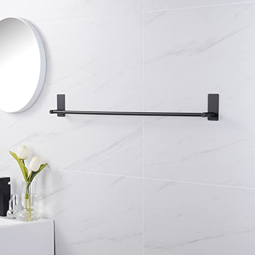 KES 30-Inch Towel Bar for Bathroom Self Adhesive Hand Towel Holder No Drill Wall Mounted SUS 304 Stainless Steel Matte Black, A7000S75B-BK - color: Matte Black, size: 29.5-Inch