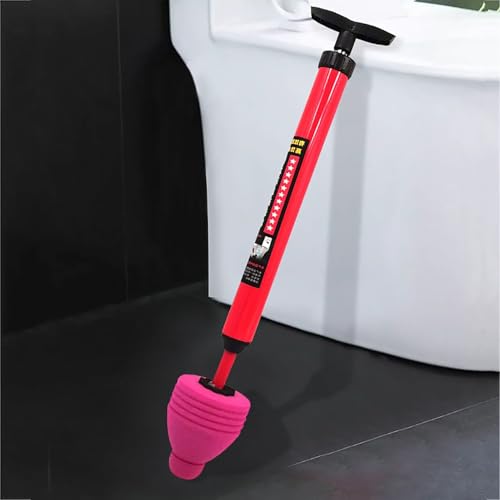 LuFOX High-Pressure Toilet Plunger Toilet Unclogger Tool for Bathroom Air Plunger Plumbing Snake for Toilet