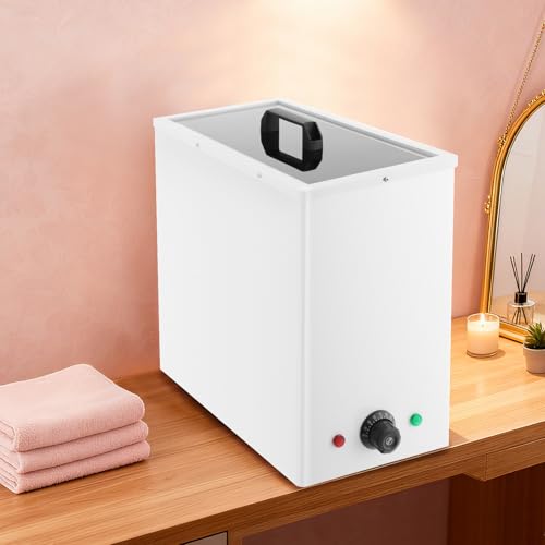 Freestanding Steam Towel Warmer,30L Electric Towel Warmer with 9 Temperature Settings,Heated Towel Warmers for Bathroom,Manual Water Refill,Detachable Rack for Spa Salon Hotel Home
