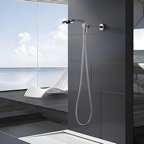 Chrome 90 Degree Elbow Shower Head Adapter All Metal | Handheld Shower Head Elbow Adapter Shower Arm Angle Adapter Shower Arm Extension Showeradapter For Shower Head Extension Pipe - color: Chrome, size: 90°