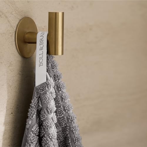 BOLL & BRANCH Turkish Waffle Hand Towel Set, Stone | Set of 2 - 100% Organic Turkish Cotton - Lightweight Breathable Absorbent Luxury Spa Waffle Hand Towels - color: Stone, style: Turkish Waffle