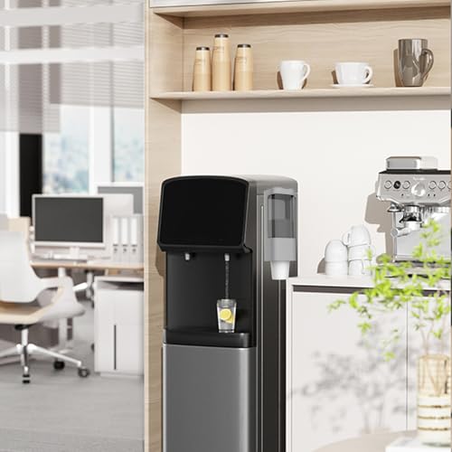 Cup Dispenser Sealed Pull Type Water Cooler Cup Holder Dustproof Wall Mount Bathroom Dispenser with Lid Double Paper Holder for Home, Bathroom, Office