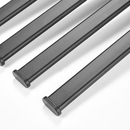 Swivel Hand Towel Bar Bathroom Swing Hanger Towel Rack Holder Matte Black Finish, Wall Mounted, 5-Arm - size: 5-Arm