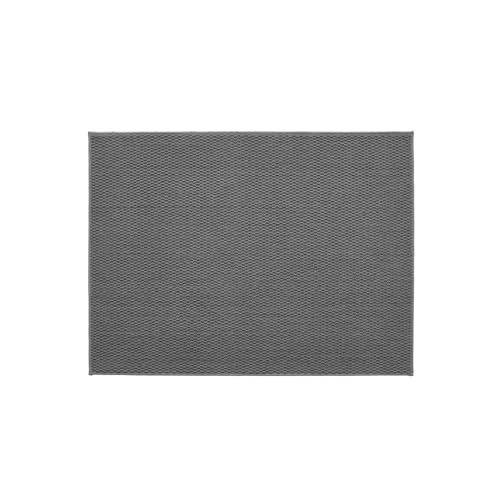 TYUU Large Bathroom Rugs Non Slip Washable Bath Rugs Super Absorbent Bathroom Rug Thin Quick Dry Low Pile Bath Mats, Dark Grey 36"x48" - color: Dark Grey, size: 3' X 4' (Rectangular)