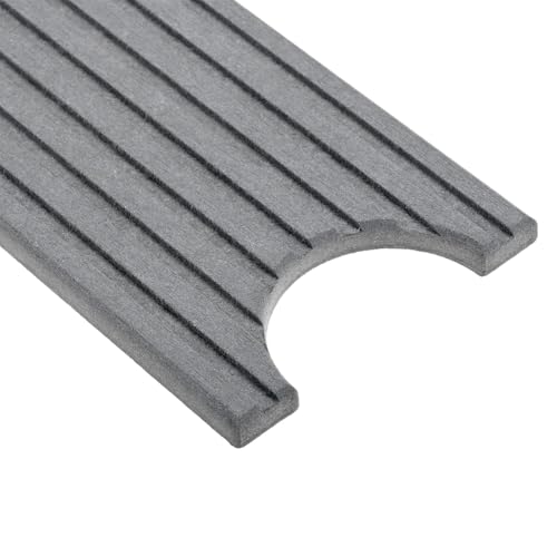 dophee Diatomite Fast Drying Stone Faucet Mat for Kitchen Sink, Dark Grey | Sink Tray Faucet Splash Guard Absorbent Mat for Bathroom Counter, 23.3"x3.9" - color: Dark Gray