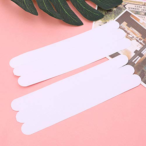 6pcs 20x2cm Anti Non Slip Bath Mat Grip Stickers Shower Strips Flooring Anti Strips for Floor Roll Bathtub for Textured Tub Bathroom for Toilet Bathtub Sticker Wall Decor