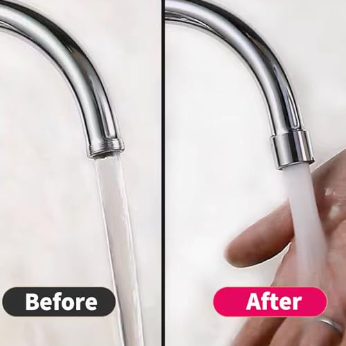 Bathroom Sink Aerator,2.2 GPM Faucet Aerator, Made of Solid Brass and Stainless Steel,55/64 Inch Female Thread Faucet Replacement with Gasket,For Kitchen and Bathroom,4PCS(Silver) - style: Female-4PCS