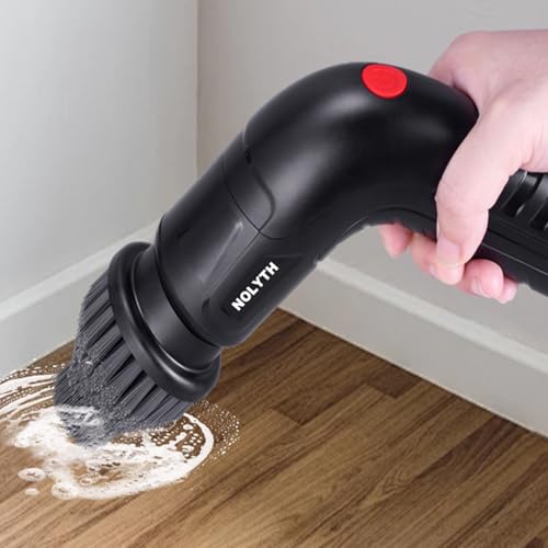 Electric Spin Scrubber Brush Heads Set for NOLYTH Power Spin Scrubber, 6 Pack Replaceable Brush Heads for Cleaning Corners Grout Stain on Stove, Sinks, Tubs, Tiles, Bathroom, Kitchen etc | Power Spin Scrubber, 6 Pack Brush Heads for Cleaning Corners Grout