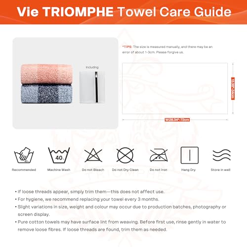 Vie TRIOMPHE Checkered Hand Towel Set 2 Pack - Pink Blue Plaid Cotton Grid Pattern Towels 13x30 Inch - Soft Absorbent Bathroom Kitchen Gym Travel Hotel Spa Decorative Face Towels His Hers Gift 2 Piece - style: 2 Pack of Crinkle Hand Towel: Pink+Blue