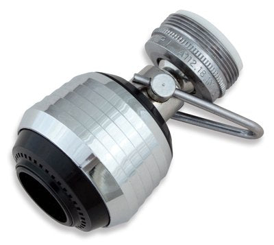 Whedon SuperSpray Dual Swivel Spray Aerator 15/16. X 27 in. x 55/64 X 27 in. Chrome Plated