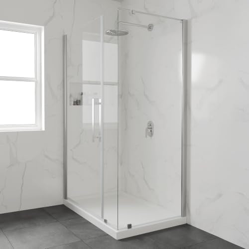 OVE Decors 48x32" Shower Base, White - size: 48 x 32, style: Side Drain