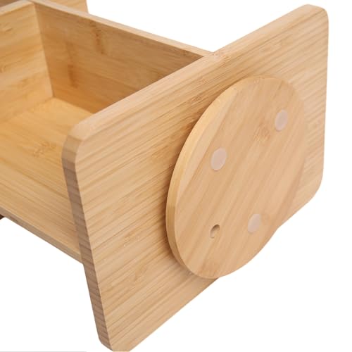 Bamboo 360 Rotating Makeup Organizer | spinning bathroom organizer spinning makeup organizer spinning organizer for vanity Bathroom Bedroom Home Office