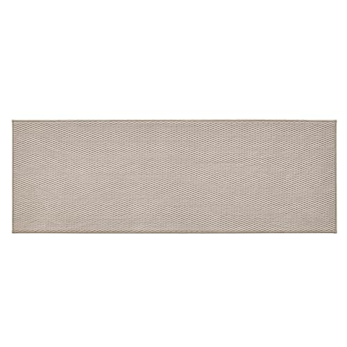 TYUU Bathroom Runner Rugs, Long Bath Mat Runner Washable Thin Quick Dry Low Pile Bathroom Runner Rugs Non Slip, Beige 24"x70" - color: Beige01, size: 2' X 5'10" (Runner)