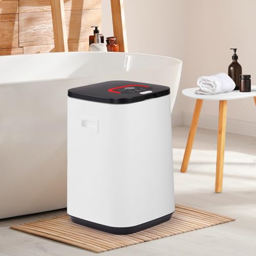 Towel Warmers for Bathroom - Smart Towel Warmer Bucket with Timer & Delay Start, 3 Heating Modes & LED Touchscreen - Towel Heater for Towels, Blankets, Robes, Spa (14L) - size: 14L