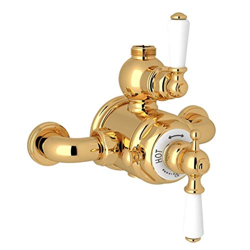 ROHL U.5550L-EG Thermostatic Shower, English Gold - color: English Gold