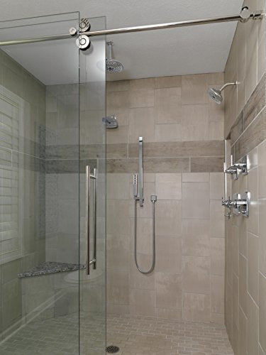 Delta Faucet Single-Spray H2Okinetic Slide Bar Hand Held Shower with Hose, Chrome Handheld Shower Head, Slide Bar Hand Shower, Handheld Shower, Detachable Shower Head, Chrome 51567 - color: Chrome