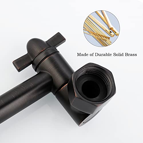 Shower Extension Adjustable Height and Angle Shower Head Extension Arm for Rain Shower Head, Shower Arm Extender Hardware (Oil Rubbed Bronze, 10 Inch) - color: Oil Rubbed Bronze, size: 10 Inch