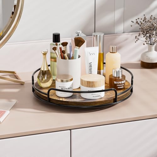 WOWBOX 10" Wood Lazy Susan Turntable Organizer for Cabinet, Pantry & Counter - size: 10"