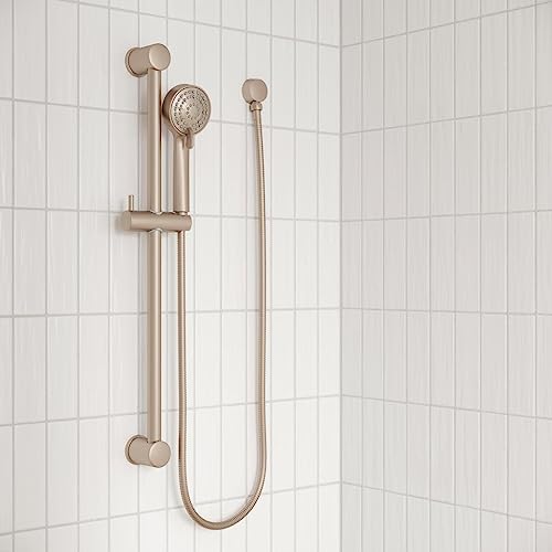 Price Pfister Pref, LG16-500B, ADA Handheld Shower with Slide Bar, Matte Black - color: Matte Black