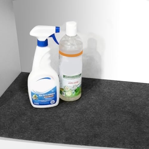 Under The Sink Mat,Cabinet Mat – Absorbent/Waterproof – Protects Cabinets, Premium Shelf Liner, Contains Liquids,Washable (24"×30") - size: 24"W x 30"L