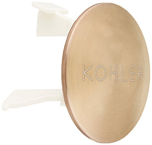 KOHLER Overflow Cap for Iron Plains Bathroom Sinks, Vibrant Brushed Bronze - color: Bronze