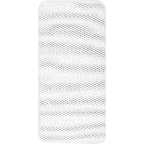 Duck Brand Softex Bath Mat for Tubs, Machine Washable, 17 x 36 Inches, White, Skid Resistant (393477)