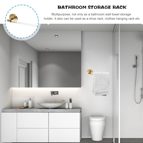 KESYOO Heavy Duty Bathroom Towel Bar Wall Mounted Towel Holder Punch-Free 20-inch with Adhesive for Bathroom Wall Organizer