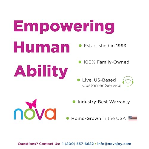 NOVA Raised Toilet Seat with Handles for Seniors – Standard Toilet Riser with Safety Grab Bars, Elevated Toilet Seat for Elderly, Disabled & Post-Surgery Support - Standard Toilet - style: Standard