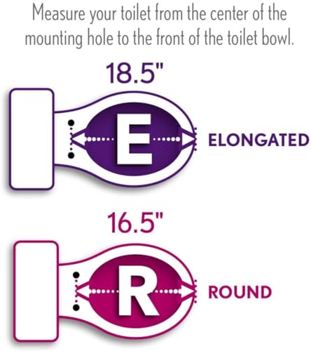 JINGZE Elongated Toilet Seat Slow Close, Quiet Toilet Seat Cover with Never Loosen Durable Toilet Seat Lid Easy to Install & Clean, Polypropylene (PP), White - color: White, size: Elongated 18.5inch without Baby Seat