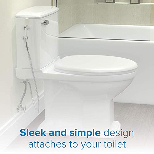 Hand Held Bidet sprayer for Toilet Showerhead Cleaning Kit Bathroom Handheld Shower