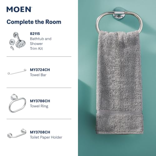 Moen Idora Chrome Two-Handle Centerset Bathroom Sink Faucet with Drain Assembly, 84115 - color: Chrome, size: 4 Inch Centerset
