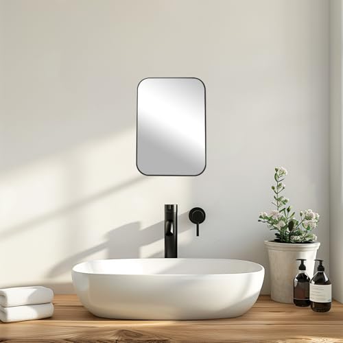 8 Inch Desktop & Wall Hanging Makeup Mirror, Foldable Portable Princess Mirror with Stand, Khaki - color: Khaki