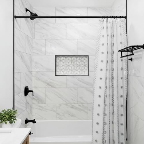 80 Pcs Curtain Rings and Hooks 1.52 inch - Stainless Steel Shower Curtain Rings and Hooks with Eyelets for Curtains Rods and Bathroom Shower Rods, Black - color: Black