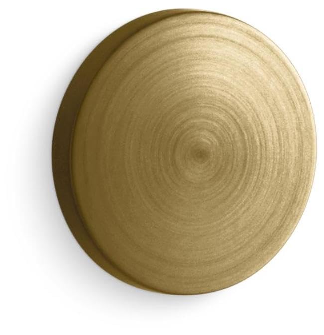 KOHLER K- 6324-2MB OVERFLOW COVER, Vibrant Brushed Moderne Brass - color: Vibrant Brushed Moderne Brass