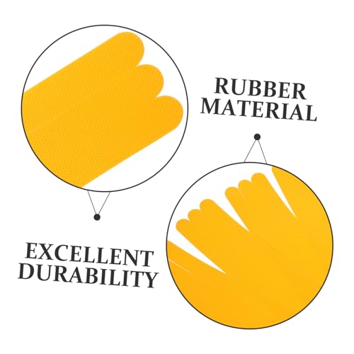 NUOBESTY 12Pcs Non Skid Bathroom Shower Stickers Slip Strips for Indoor Use Easy to Apply Practical Design Safe Non Slip for Stairs and Bathtubs