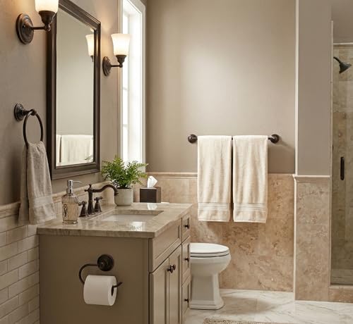 800 Series 3 Piece Oil Rubbed Bronze Bathroom Hardware Set - color: Oil Rubbed Bronze, style: 3 Piece Set