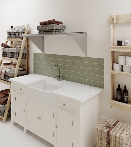 AmGood 36" Long X 18" Deep Stainless Steel Wall Shelf | NSF Certified | Appliance & Equipment Metal Shelving | Kitchen, Restaurant, Garage, Laundry, Utility Room - size: 36" Long X 18" Deep