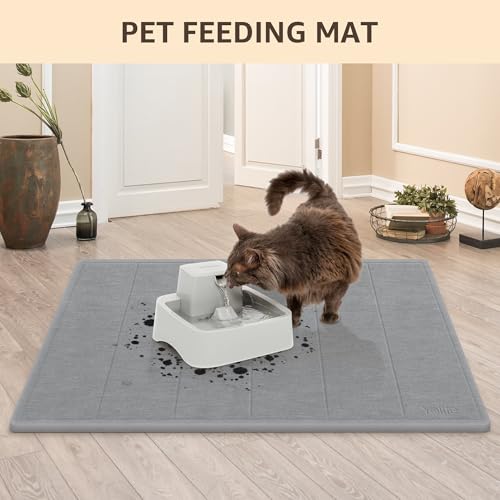 Yolife 32"x 20" Stone Bath Mat Large, Diatomaceous Earth Bath Mat for Bathroom, Super Absorbent Quick Drying Stone Shower Mat, Non-Slip Natural Diatomite Bathroom Floor Mat, Easy to Clean (Dark Grey) - color: Dark Grey