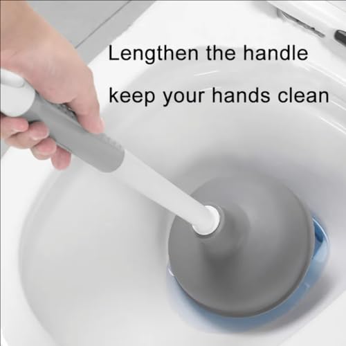 Toilet Plunger Bowl Brush 4 in 1 Combo with Holder Keep Your Bathroom Spotless and hygienic with Our Toilet Bowl Brush (Set of 1) Number of Item 4