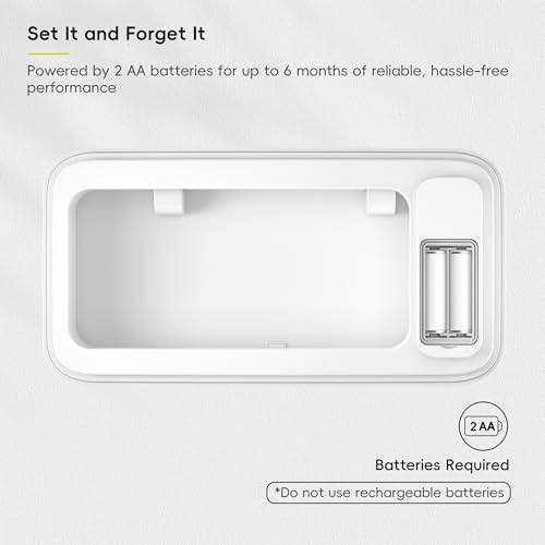 EKO Brio 10L/2.6 Gallon Motion Sensor Trash Can, Automatic Touchless Bathroom Garbage Bin, Waterproof Smart Trash Can for Kitchen, Bedroom, and Office, White - size: Brio 10L- Glacier White