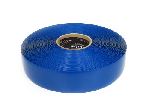 ST607 6"x100' Industrial Floor Marking Tape, Blue - color: Blue, size: 6" x 100'
