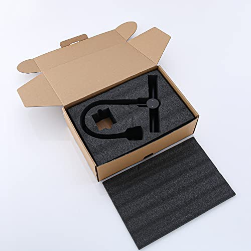 Kitchen Sink Faucet Wall Mount with Sprayer, Stainless Steel Mixer Tap, Matte Black Finish, NSF and Lead-Free Certified for Utility and Laundry Sink Faucets - color: C Style, Matt Black