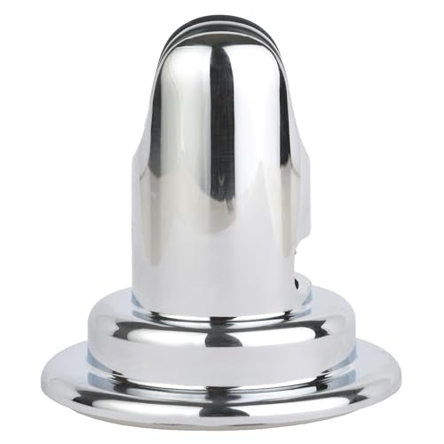 Lancer USA Suction Cup Handheld Shower Head Holder Adhesive Removable Wall Mount Bracket for Bathroom (Chrome) - color: Chrome