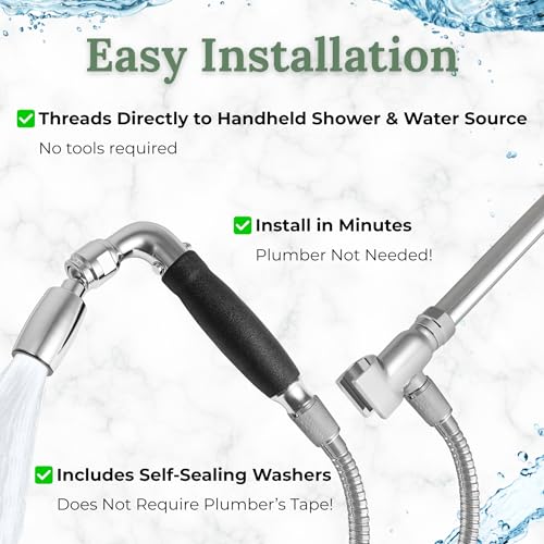 High Sierra® - Lead-Free Stainless Steel Shower Hose With Bio-Film resistant Silicone Inner Tube. Extremely Strong and Flexible-72 Inches. Oil Rubbed Bronze - color: Oil Rubbed Bronze