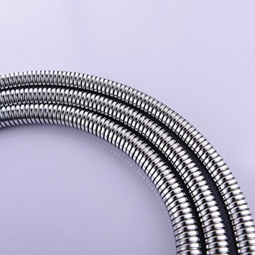 CIENCIA Extra Long Stainless Steel Handheld Shower Hose 2m Shower Hose Brushed Nickel Replacement Hose, FHA019 - color: Chrome, size: 2meters