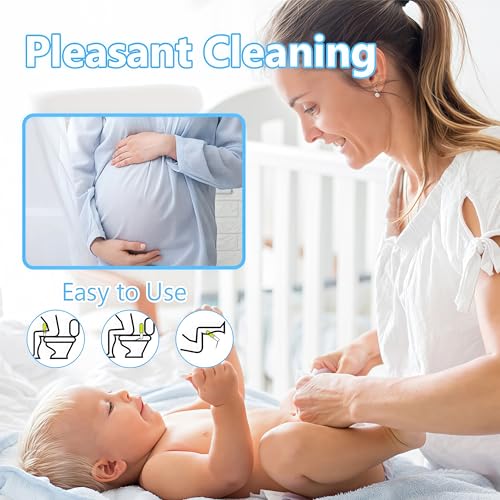 Joyzan Portable Bidet for Travel,320ML Electric Rechargeable Bidet Handheld | Waterproof Pocket Toilet Bottle Sprayer 3 Modes Cordless Personal Hygiene Postpartum Care Camping Women Men Baby Cleaning