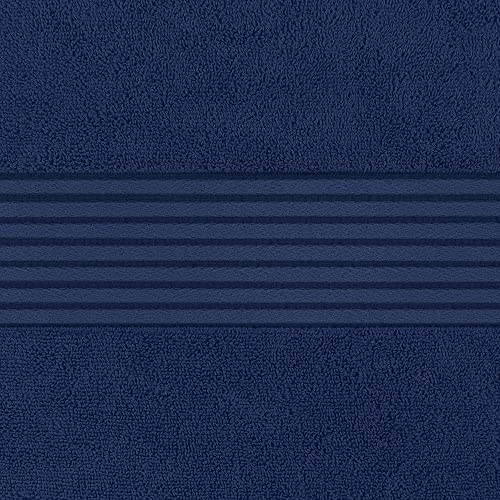 Utopia Towels Extra Large Bath Sheets, 2 Pack, 35x70 In, Cotton, Plum | Soft Lightweight Ring Spun Cotton Shower Towel Set - Highly Absorbent, Quick-Drying, Extra Large Bath Sheets, Durable - color: Navy