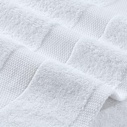 Bath Sheet Towels - 650 GSM Cotton Luxury Bath Towels Extra Large 35x70 | Highly Absorbent and Quick Dry | Hotel Quality Extra Large Bath Towels Oversized, White, 2 Pack - color: White, size: Bath Sheets, 2 Pack