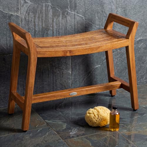 Patented Asia Ascend Estate Teak Shower Bench