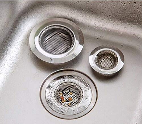 Hair Catcher Shower Drain(3 Pack), Bathtub Drain Cover, Sink Tub Drain Stopper, Sink Strainer for Kitchen and Bathroom, Hair Stopper for Bathtub Drain Cover Size from 2.13'' to 4.5''.